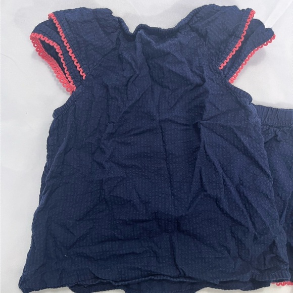 Crown & Ivy Kids Ruffle Sleeve 2 Piece Short Set 6X - Picture 8 of 9